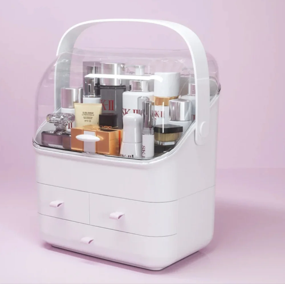 Cosmetic Storage Bin Large Dust and Water proof